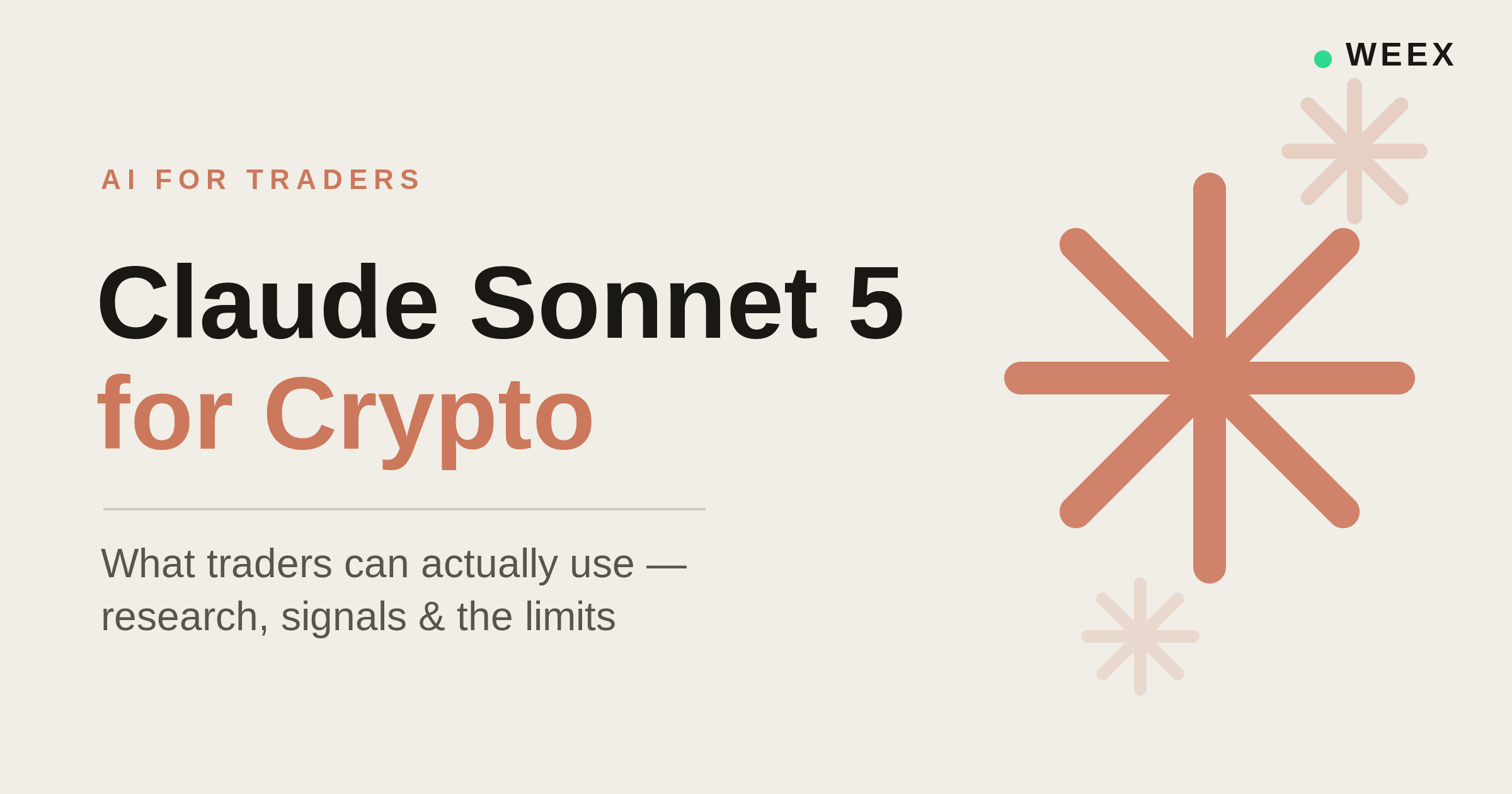 Claude Sonnet 5 w krypto: co traderzy mogą faktycznie wykorzystać
