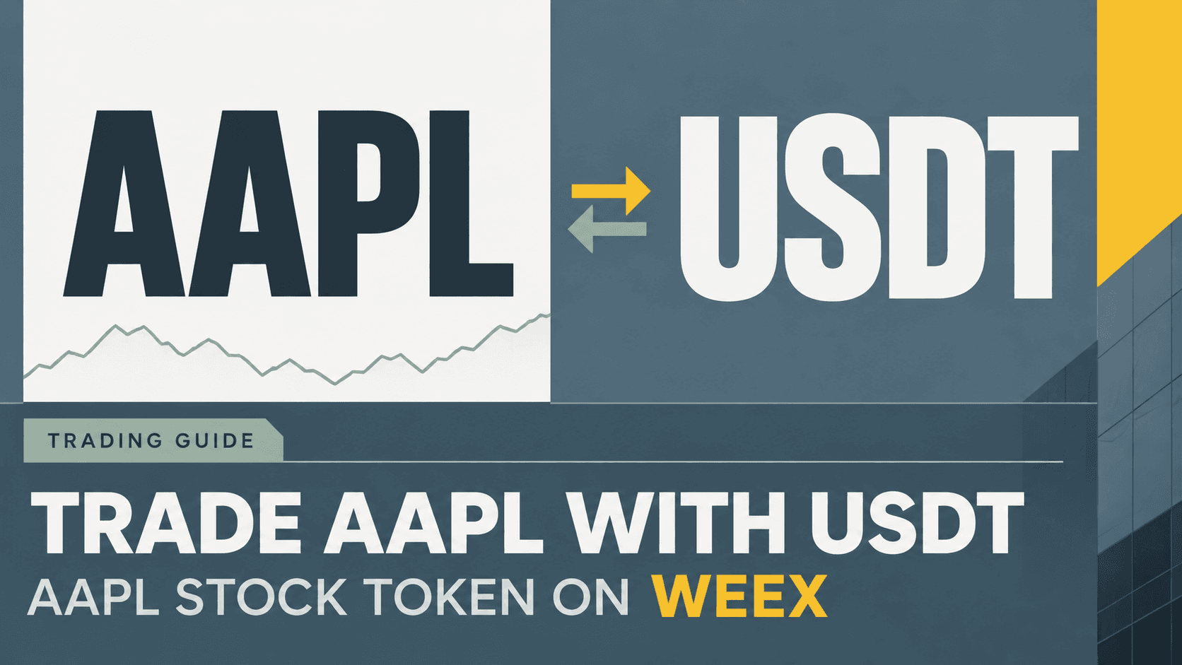 How to Trade Apple (AAPL) Stock Token with USDT on WEEX