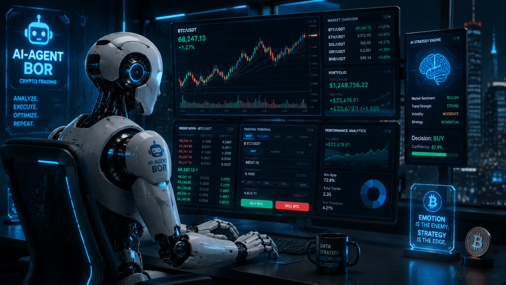 Agenci AI i kryptowaluty: dlaczego to główny trend na rynku krypto w 2026 roku