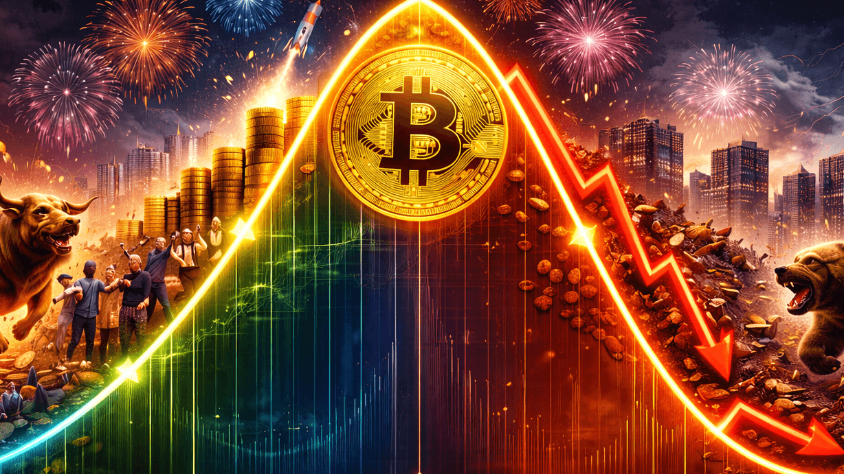 Cykl hossy i bessy Bitcoina na przestrzeni lat