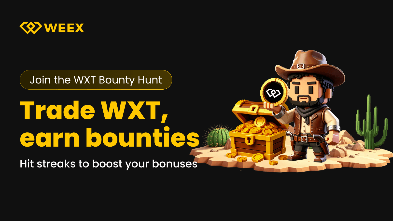 WXT Bounty Hunter Program Explained: Earn Crypto Rewards While Learning to Trade on WEEX