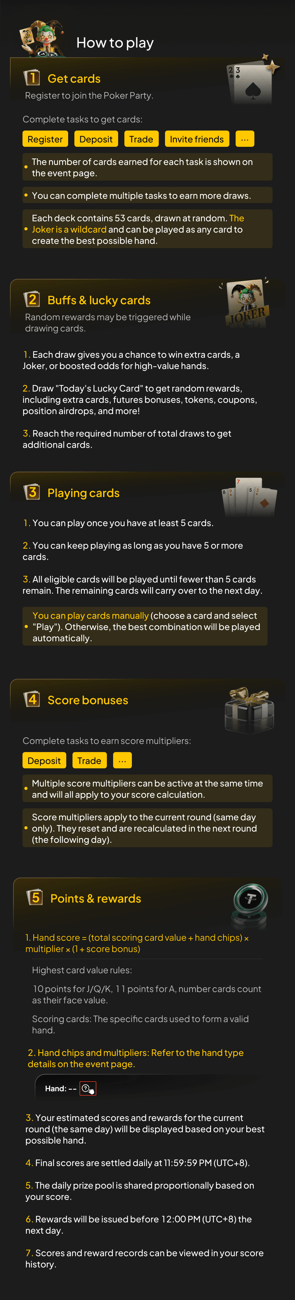 Czym jest karta Joker w świecie kryptowalut? Czy to kasyno kryptowalutowe? Kompletny przewodnik po 2. sezonie WEEX Poker Party