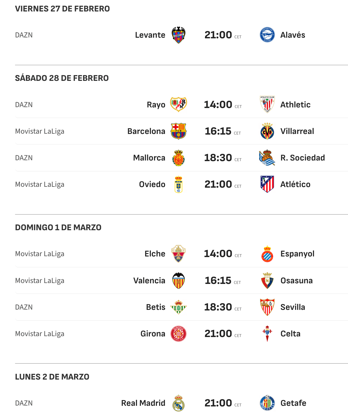 LALIGA + WEEX: Nowy tydzień na wygraną