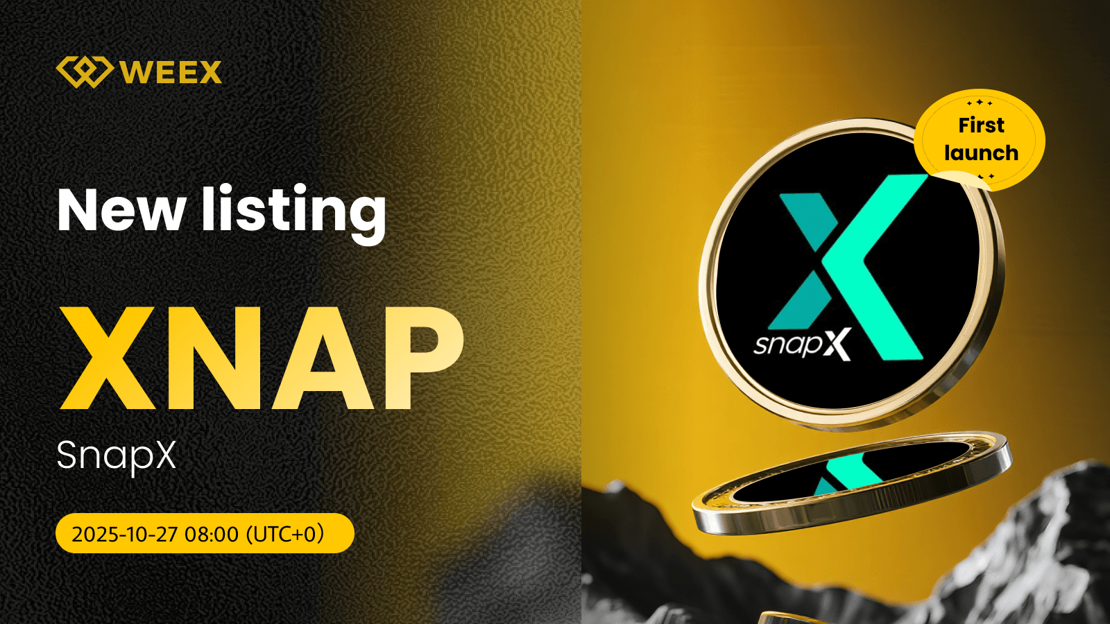 Handel spot XNAP USDT dostępny na WEEX: SnapX Coin