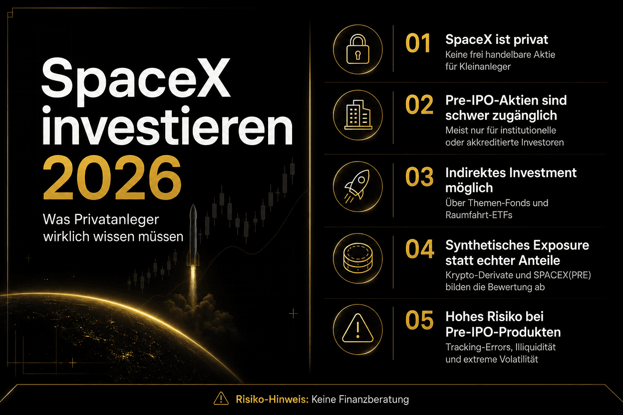 Kupno SpaceX w 2026 roku: Akcje, SPACEX(PRE) i alternatywy pre-IPO wyjaśnione