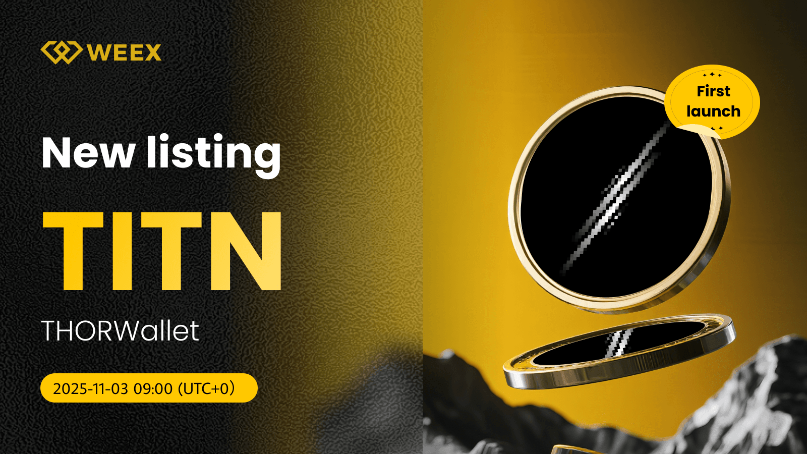 TITN USDT Now Live: THORWallet Coin na stronie WEEX