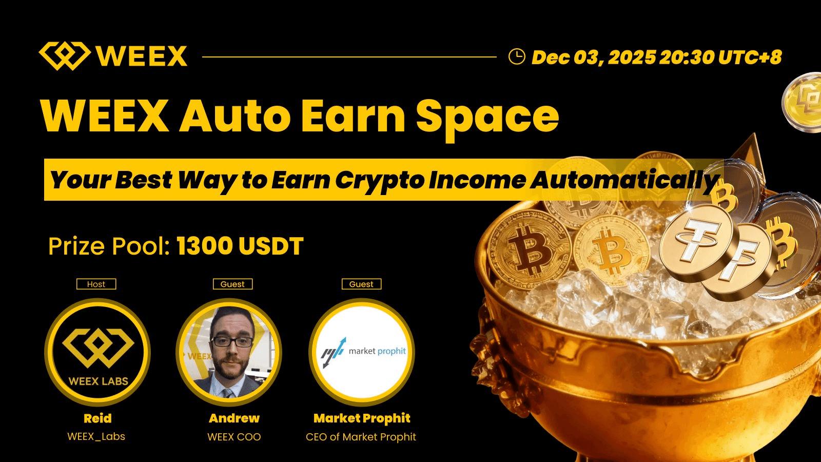 WEEX Auto Earn Space Recap: Jak automatyczne zarabianie zmienia pasywne dochody i efektywność kapitału