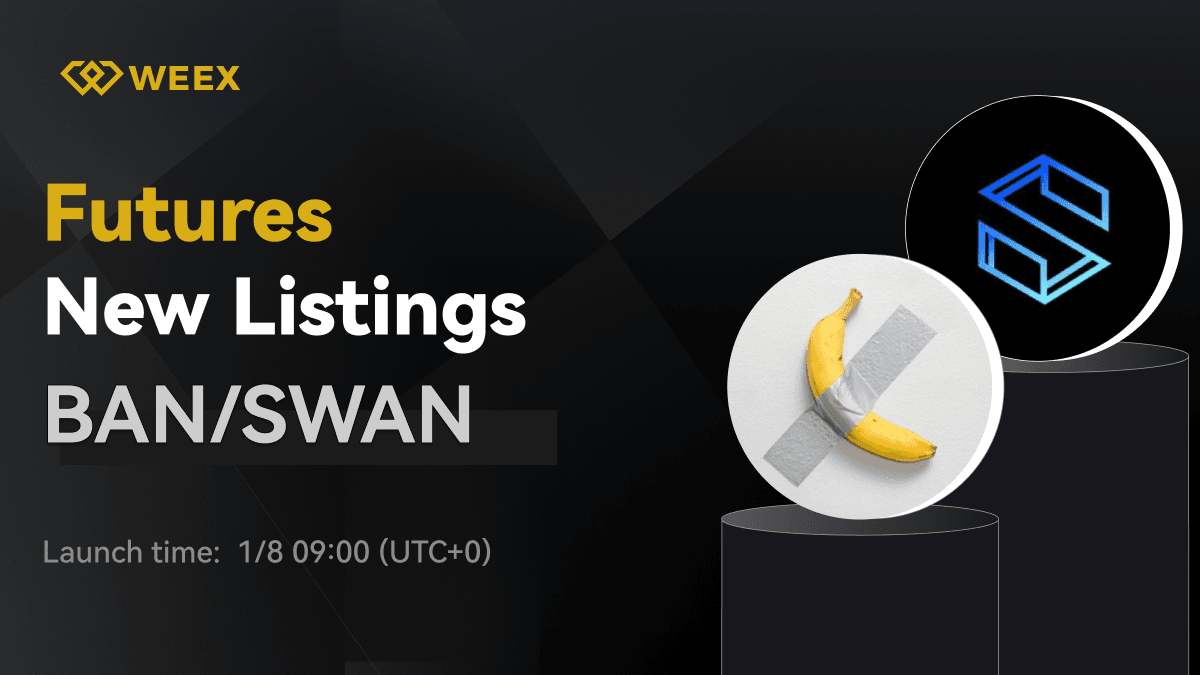 WEEX wprowadza Swan Chain (SWAN) i otwiera handel SWAN/USDT