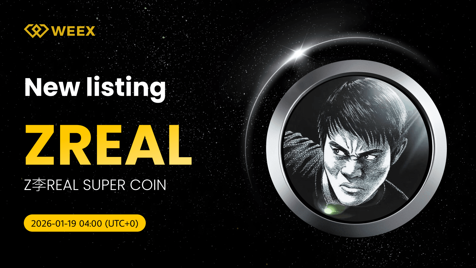 ZREAL USDT Pair Live on WEEX: Z李REAL SUPER COIN Listing
