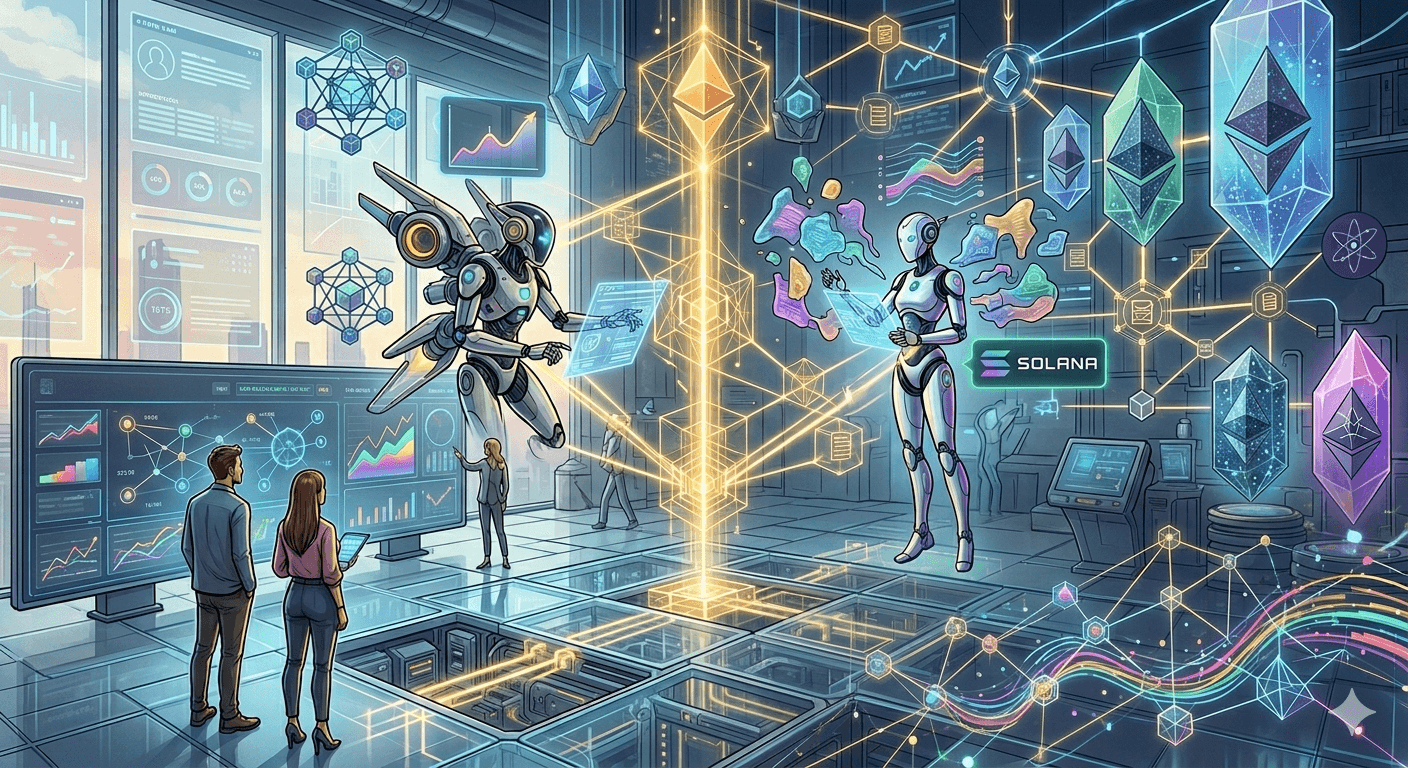 AI and crypto 2026: autonomous agents dominate the blockchain