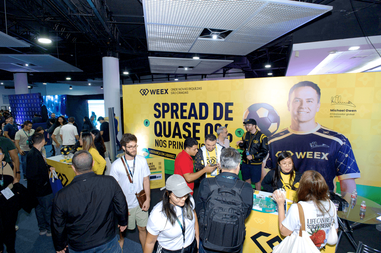 WEEX gwiazdą BlockchainRIO 2025