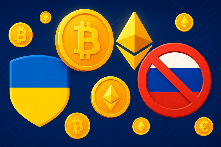 Ukraina nakłada sankcje na platformy kryptowalutowe pomagające Rosji w obchodzeniu ograniczeń: co to oznacza dla traderów