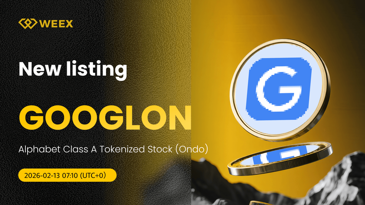 HANDLOWANIE SPOT GOOGLON USDT jest dostępne na WEEX: Token klasy A Alphabet