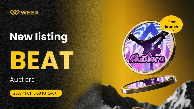 BEAT USDT Now Live: WEEX Lists Moneta Audiera (BEAT)