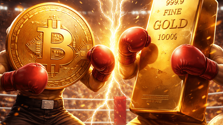 Bitcoin czy złoto: co jest lepszym magazynem wartości?