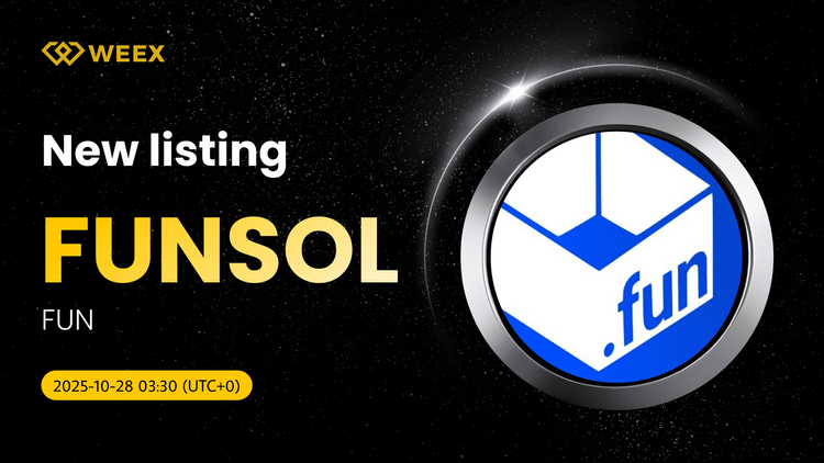 FUNSOL USDT już dostępny na WEEX: Wymień monetę FUN (FUNSOL)