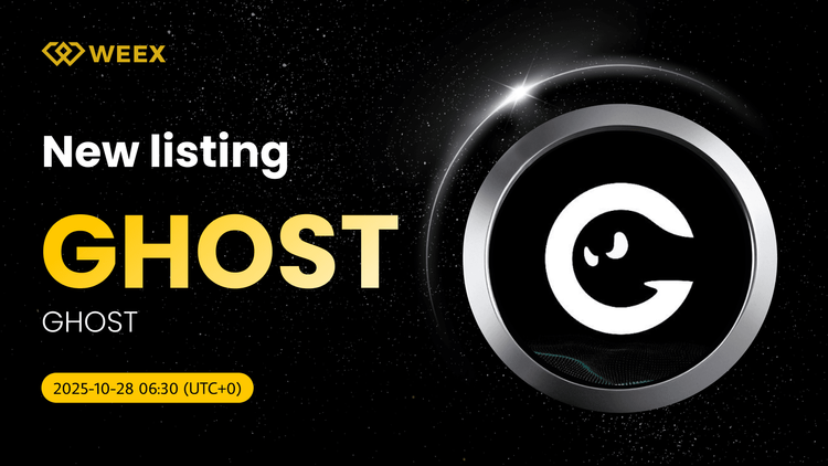 Na platformie WEEX rusza handel spotowy GHOST USDT dla monety GHOST
