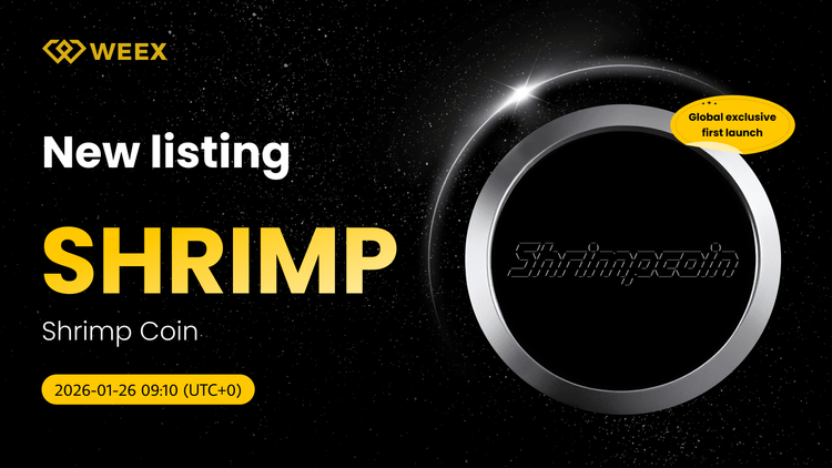 SHRIMP USDT Teraz na WEEX: Shrimp Coin Wyłączna lista