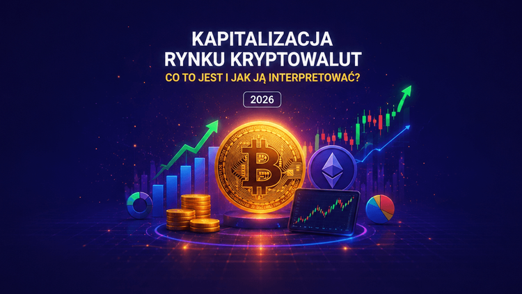 Kapitalizacja rynkowa kryptowalut – co oznacza i jak ją interpretować? (2026)
