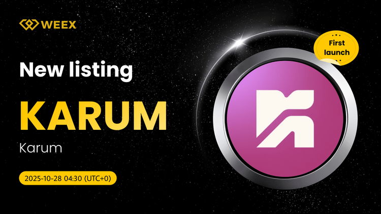 Premiera KARUM USDT na platformie WEEX: Karum Coin już dostępny