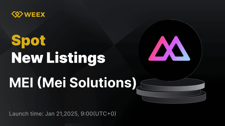 Mei Solutions (MEI) notowany na WEEX Spot