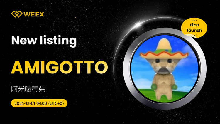 WEEX Lists AMIGOTTO (AMI) Initially: AMIGOTTO/USDT Price Surges 35% After Trading Goes Live