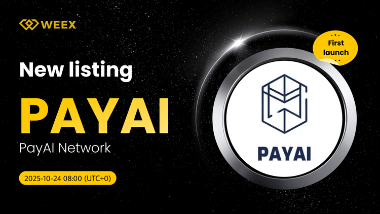 PayAI Network (PAYAI) Coin Live on WEEX z parą handlową PAYAI USDT