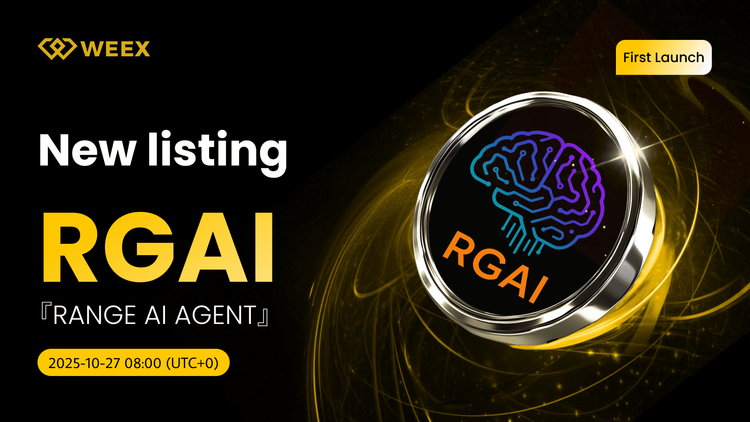 RGAI USDT Debiutuje na WEEX Spot: Moneta RANGE AI AGENT (RGAI)