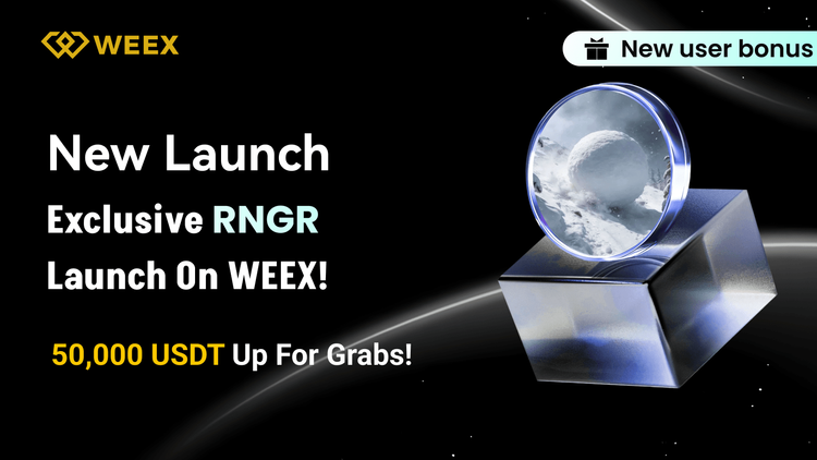 Otrzymaj swój udział w 50,000 USDT RNGR Airdrop na WEEX