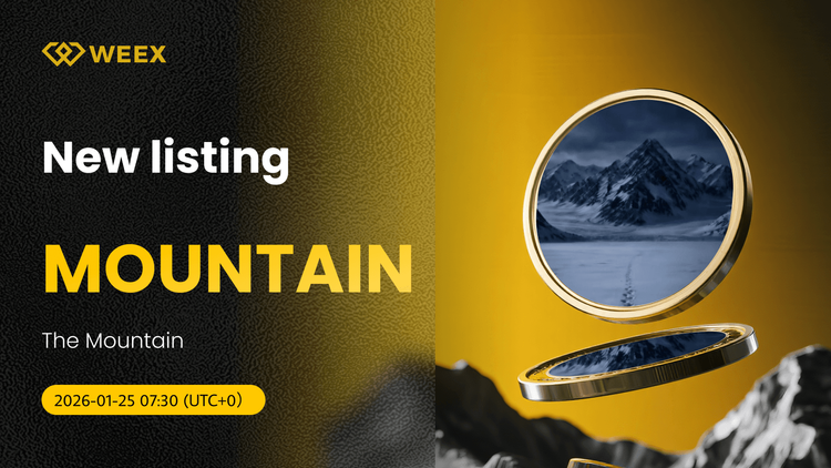 The Mountain Coin debiutuje na WEEX z parą spot MOUNTAIN/USDT