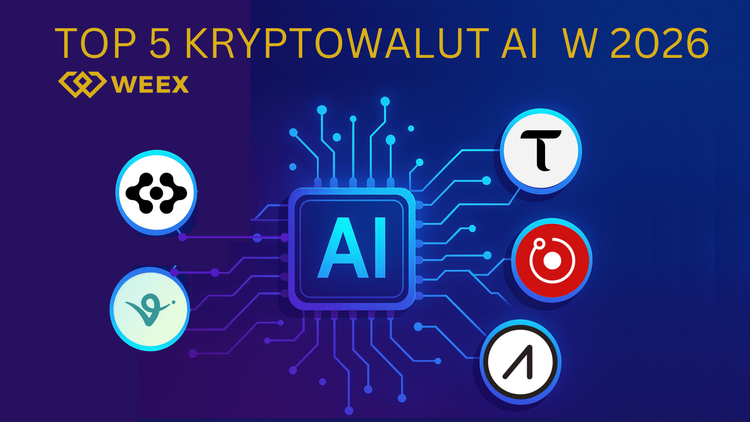 Top 5 kryptowalut AI z dużym potencjałem wzrostu w 2026 roku