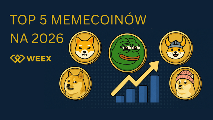 Top 5 tokenów: najlepsze memecoiny do kupienia w 2026