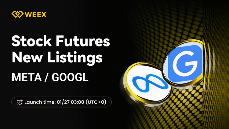 Kontrakty terminowe META USDT i GOOGL USDT już dostępne na giełdzie WEEX