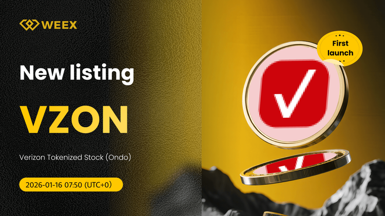 VZON USDT Spot Trading Nowo notowany na giełdzie WEEX