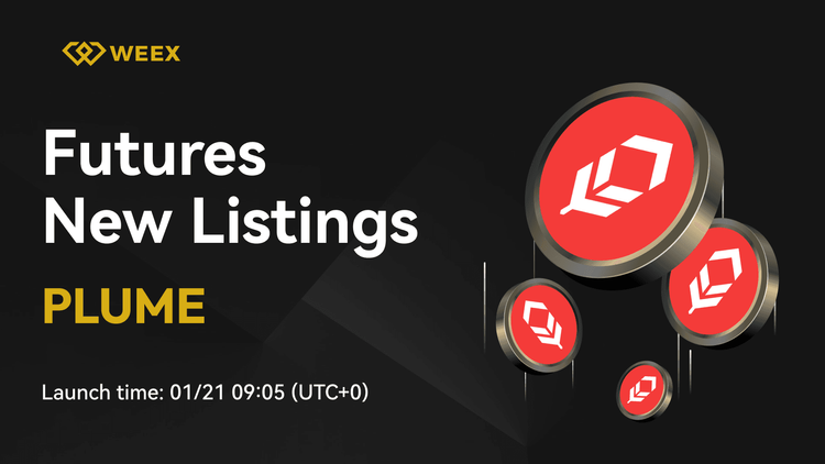 Plume (PLUME) jest teraz dostępny do handlu na WEEX z parą PLUME USDT