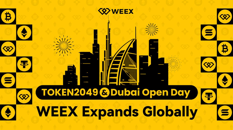 WEEX w centrum uwagi na TOKEN2049 w Dubaju