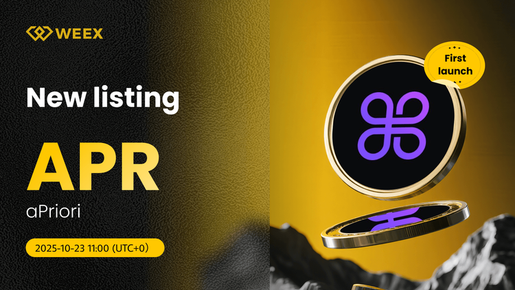 APR USDT Trading Live: WEEX notowana aPriori (APR) Coin