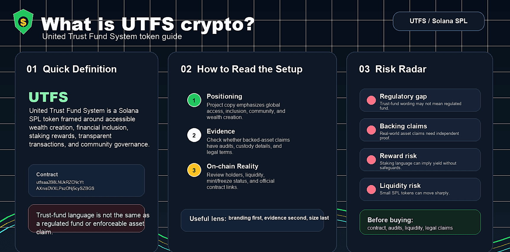 Czym jest UTFS Crypto? Przewodnik po United Trust Fund System Coin