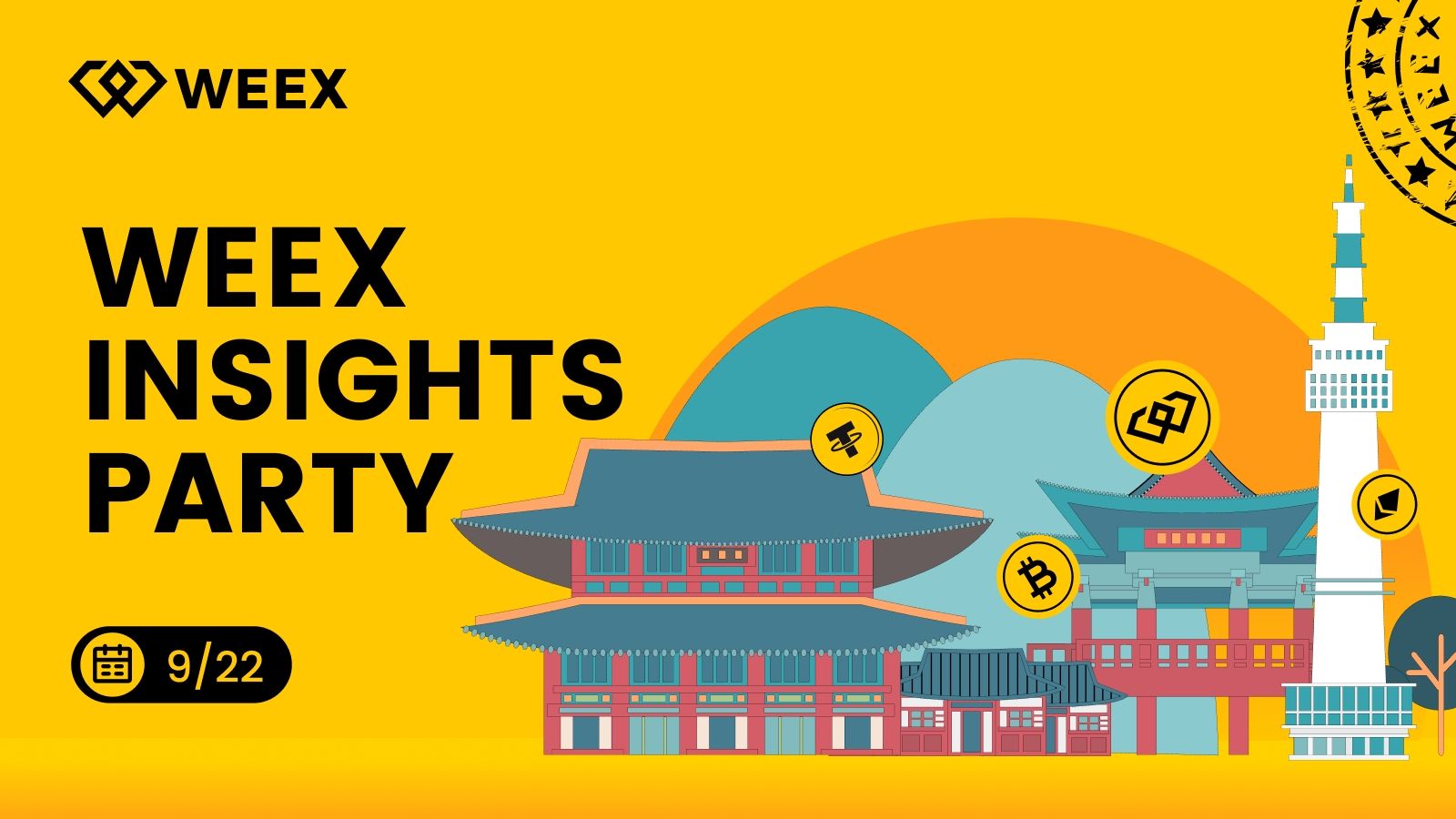 WEEX Insights of Blockchain Party 2025 · Seoul